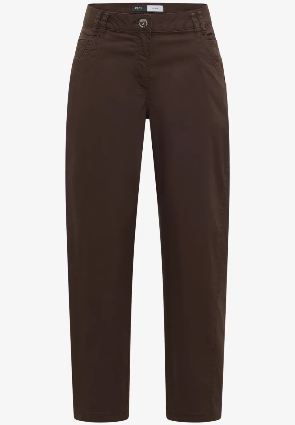 Pantalon Mid Waist Barrel Leg à coupe décontractée