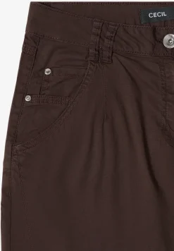 Pantalon Mid Waist Barrel Leg à coupe décontractée