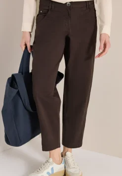 Pantalon Mid Waist Barrel Leg à coupe décontractée