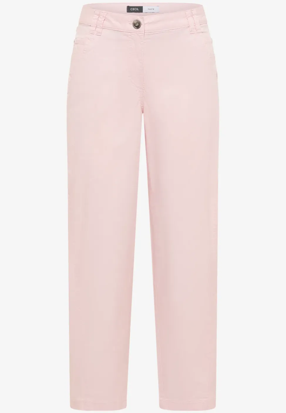 Pantalon Mid Waist Barrel Leg à coupe décontractée
