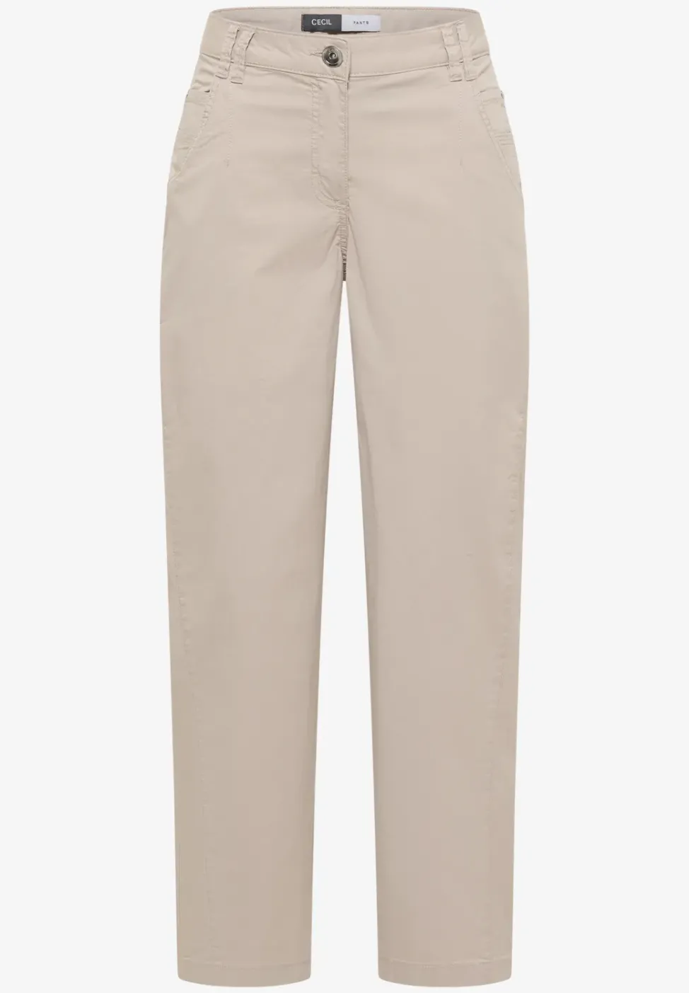 Pantalon Mid Waist Barrel Leg à coupe décontractée