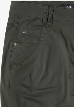Pantalon Mid Waist Barrel Leg à coupe décontractée