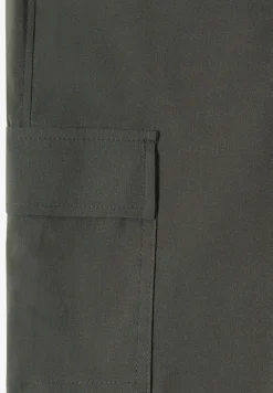 Pantalon Mid Waist Slim Leg au look cargo