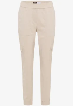 Pantalon Mid Waist Slim Leg au look cargo