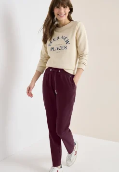 Pantalon Mid Waist Slim Leg en Casual Fit