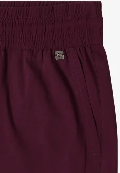 Pantalon Mid Waist Slim Leg en Casual Fit