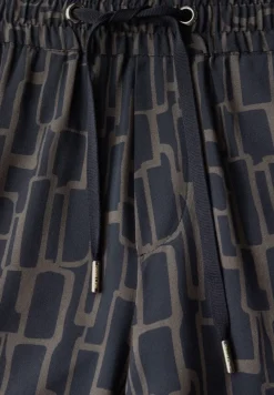 Pantalon à motifs 7/8 Wide Legs