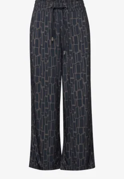 Pantalon à motifs 7/8 Wide Legs