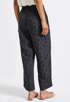 Pantalon à motifs 7/8 Wide Legs