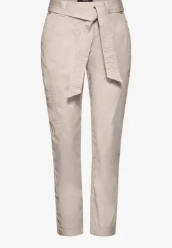 Pantalon papertouch avec une ceinture
