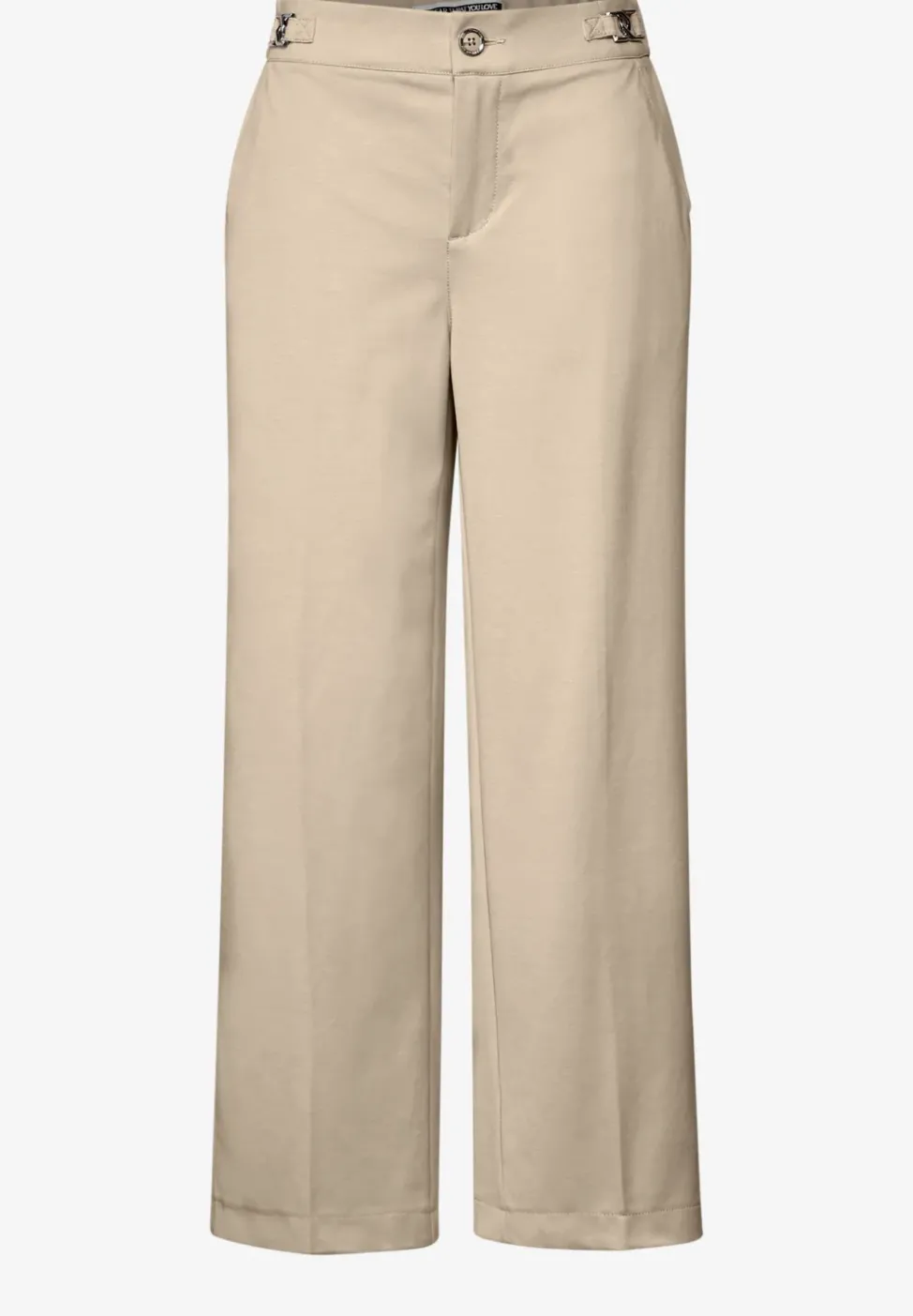 Pantalon piqué Straight Legs