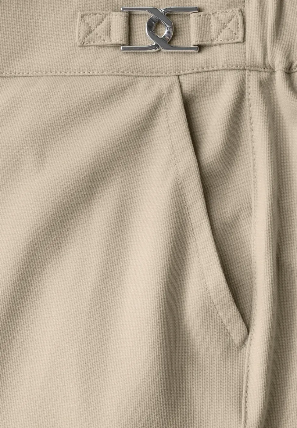 Pantalon piqué Straight Legs