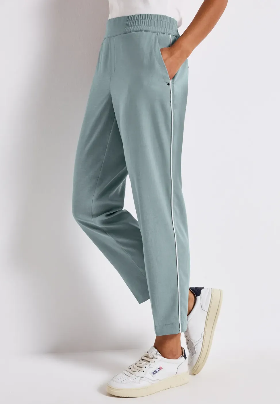 Pantalon à rayures gallon