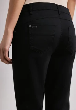 Pantalon 7/8 Slim Leg en satin