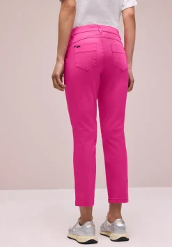 Pantalon 7/8 Slim Leg en satin