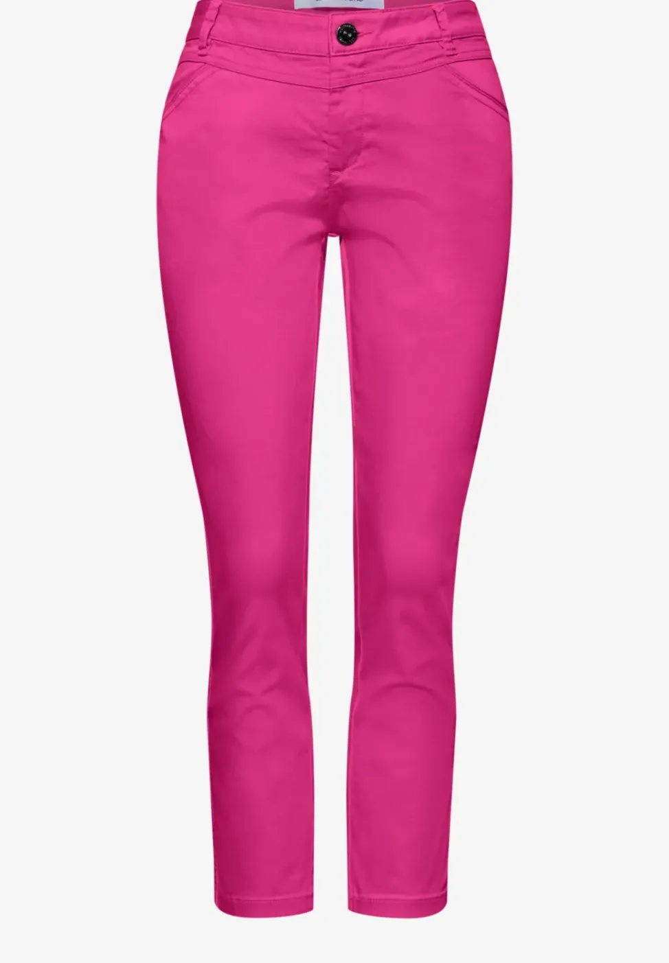 Pantalon 7/8 Slim Leg en satin