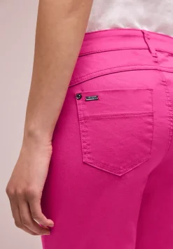 Pantalon 7/8 Slim Leg en satin