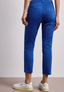 Pantalon 7/8 Slim Leg en satin