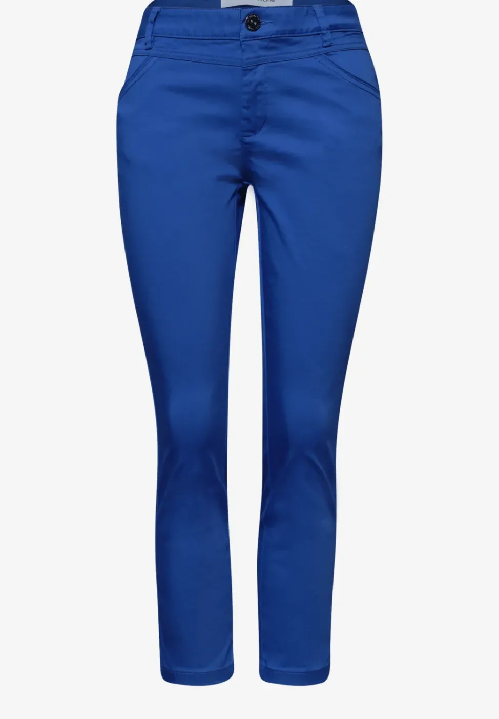 Pantalon 7/8 Slim Leg en satin