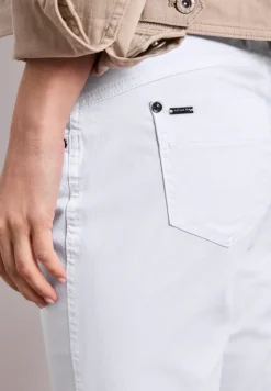 Pantalon 7/8 Slim Leg en satin