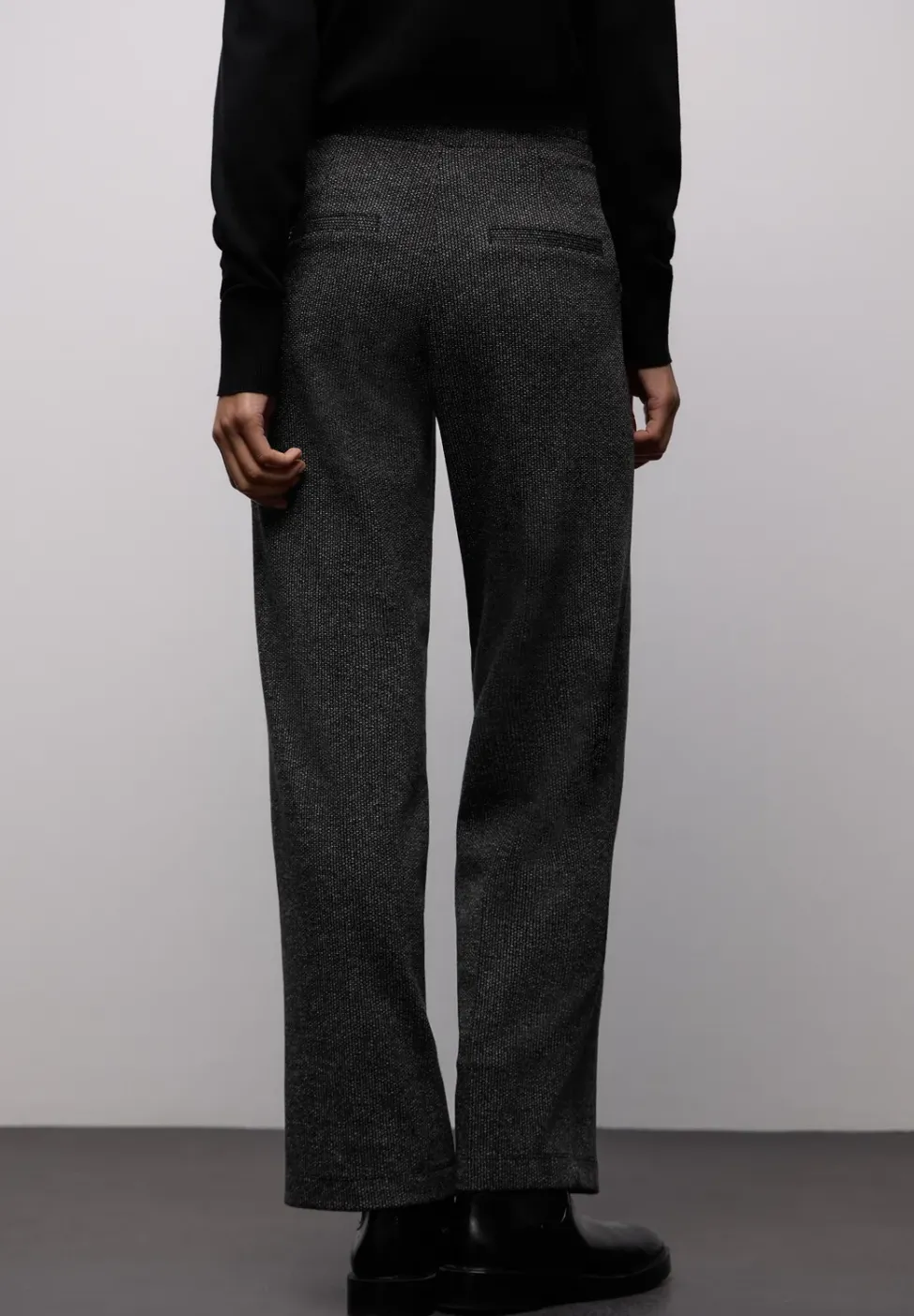 Pantalon Straight Legs Jacquard