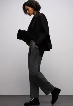 Pantalon Straight Legs Jacquard