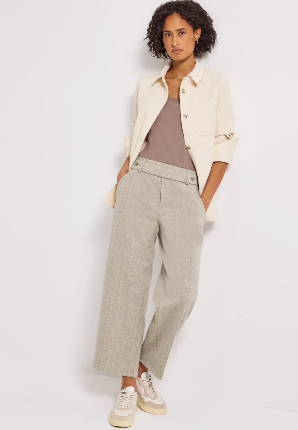 Pantalon Straight Legs Melange