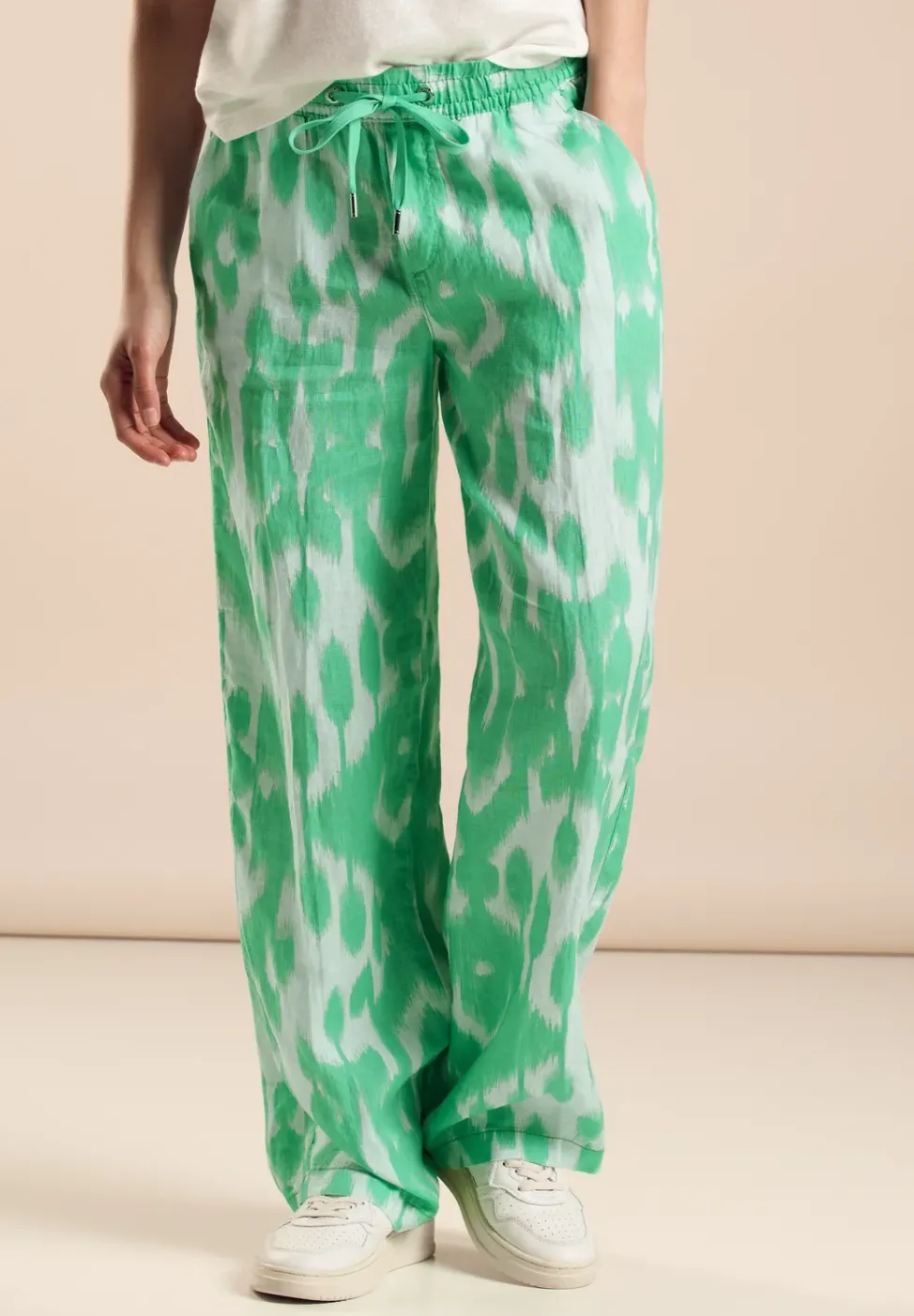 Pantalon taille haute