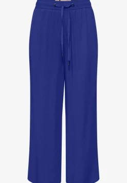 Pantalon taille haute wide leg coupe décontractée