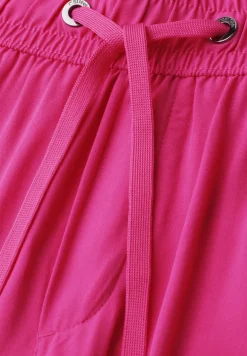 Pantalon taille haute wide leg coupe décontractée