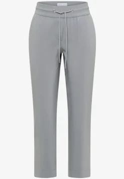 Pantalon taille mi-haute coupe slim