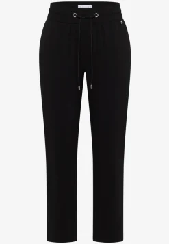 Pantalon taille mi-haute coupe slim