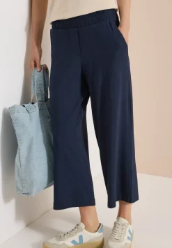 Pantalon 3/4 Wide Leg en Casual Fit