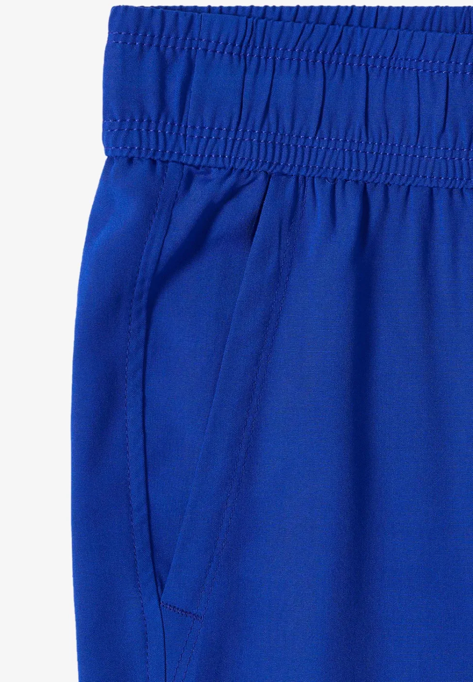 Pantalon 3/4 wide leg en coupe décontractée