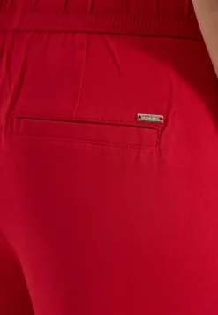 Pantalon 3/4 wide leg en coupe décontractée