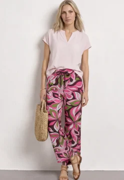 Pantalon 7/8 Wide Leg en coupe loose