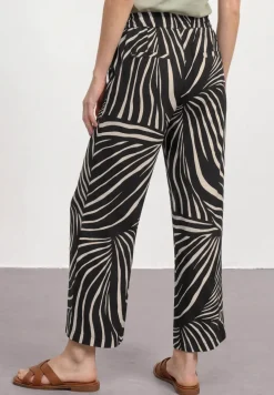 Pantalon 7/8 Wide Leg en coupe loose