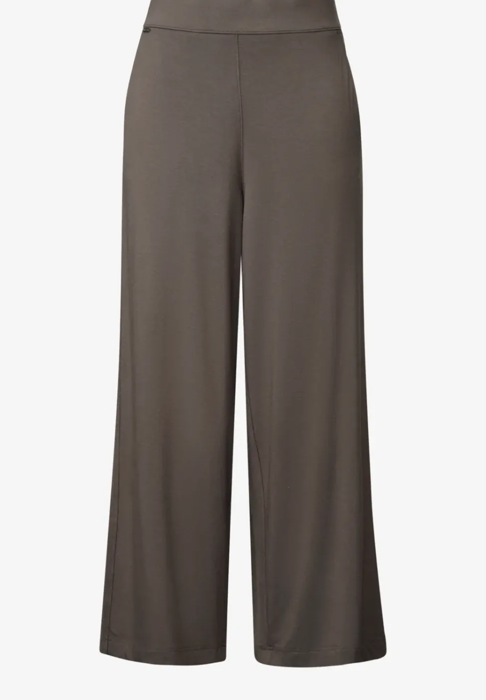 Pantalon 7/8 Wide Leg en jersey