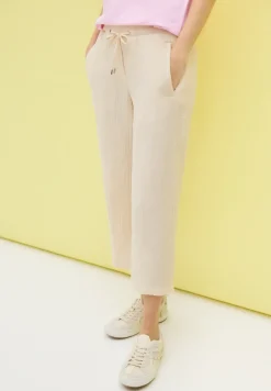 Pantalon 3/4 Wide Leg Musselin
