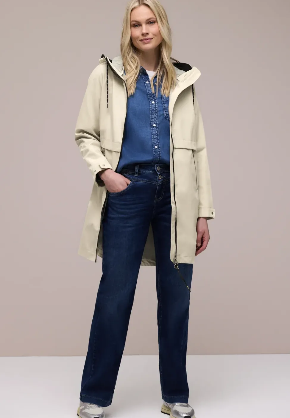 Parka double face