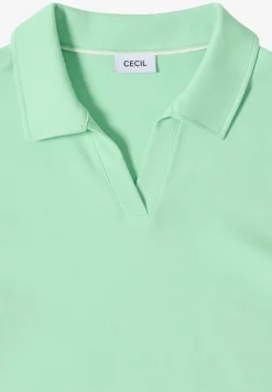Polo à manches courtes en couleur unie