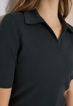 Polo à manches courtes en couleur unie