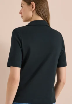 Polo à manches courtes en couleur unie