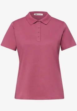 Polo à manches courtes en maille côtelée