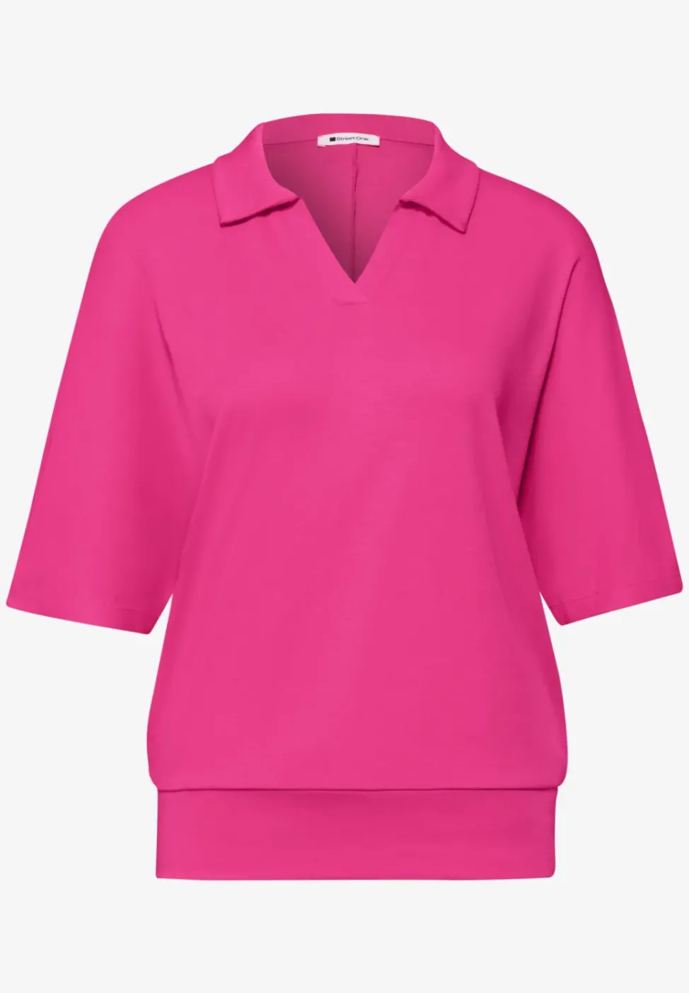 Polo avec élastique à la taille