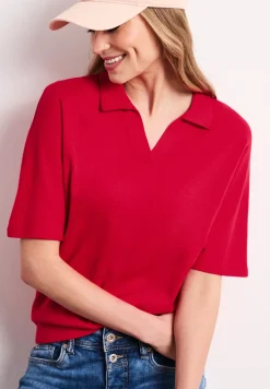 Polo avec élastique à la taille