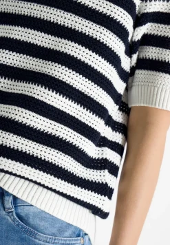 Polo à manches courtes en crochet