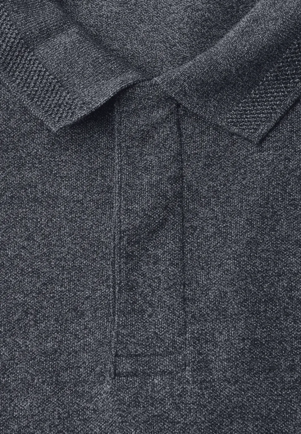 Polo à manches longues Two Tone