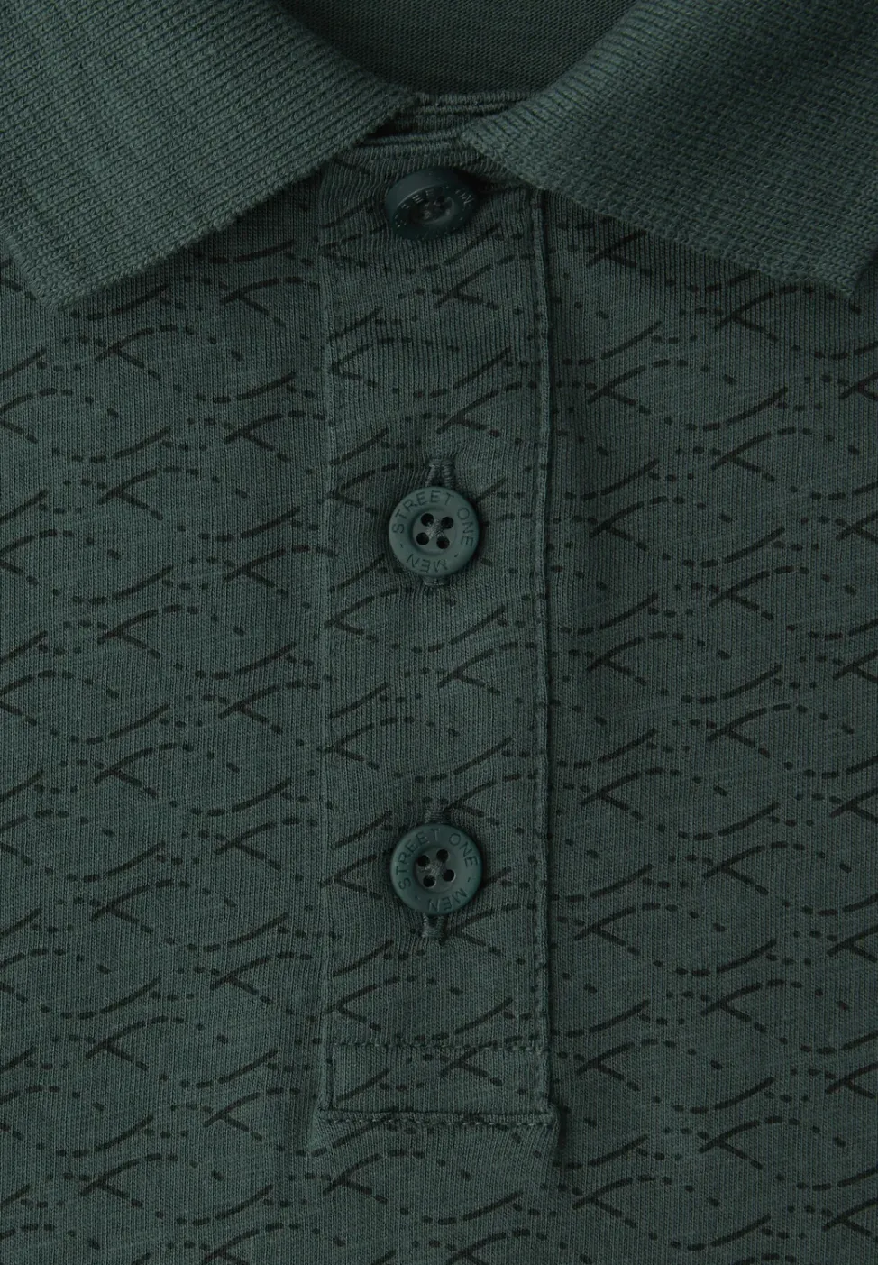Polo à motifs