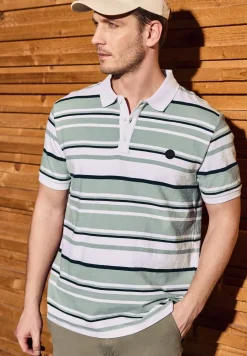 Polo à rayures